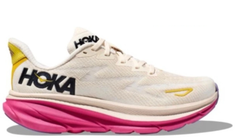 Tênis Hoka Clifton 9 'Beige Pink'